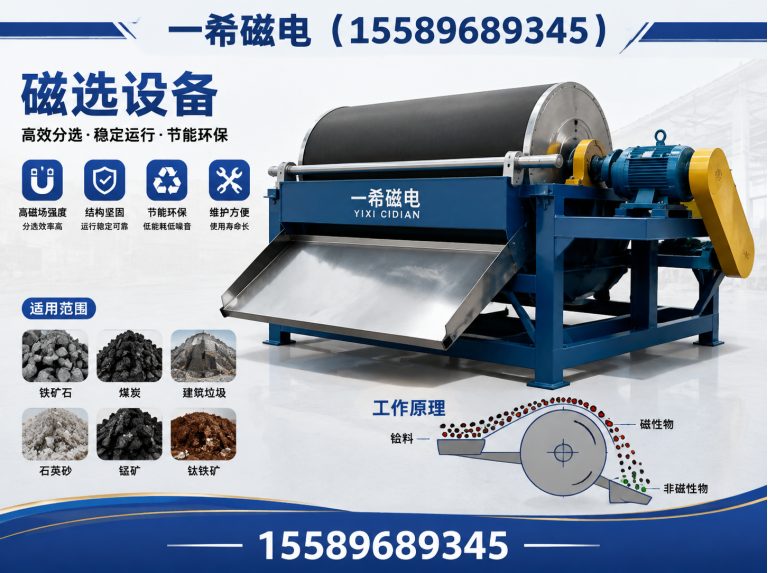 潍坊滨海经济技术开发区电磁除铁器展示图
